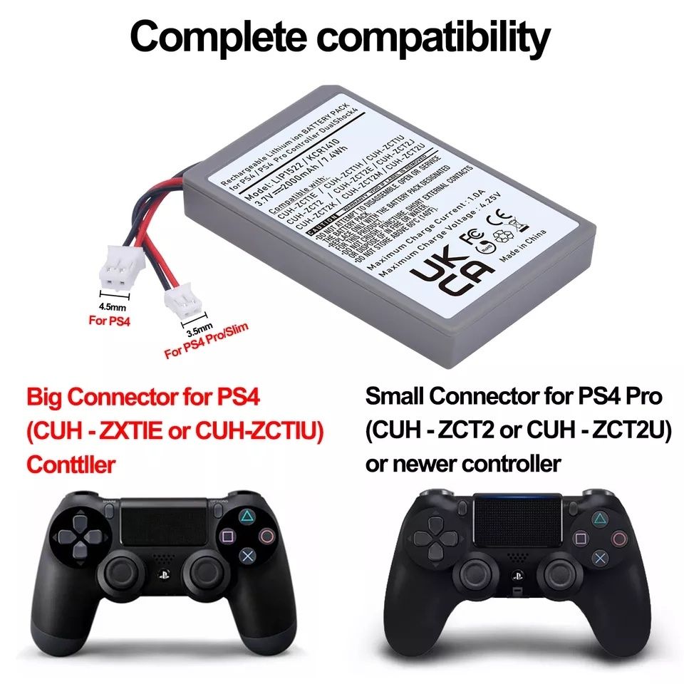 Acumulator,baterie controler joystick PS4 PS4Pro PlayStation 4