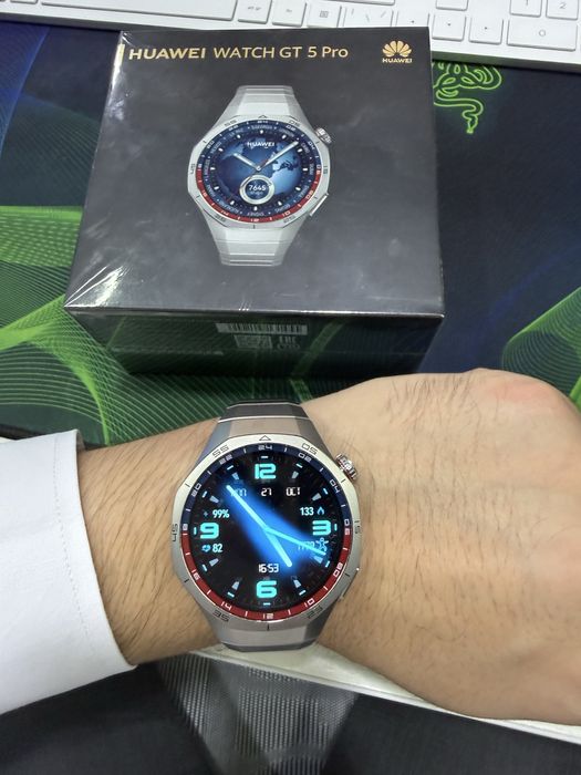 Смарт часы Huawei watch gt 5 pro Titan