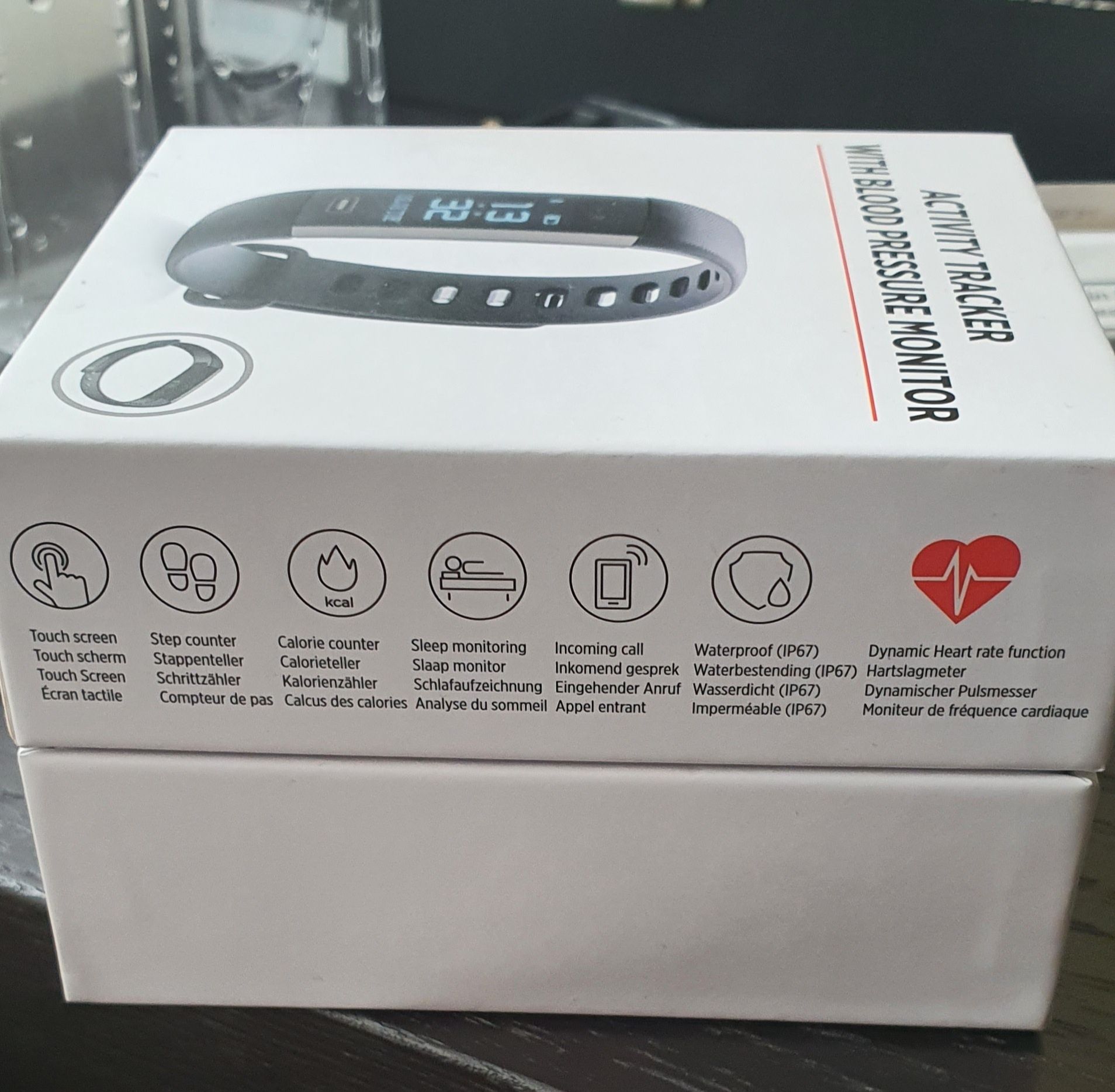 Bratara ceas fitness puls, oximetru, tensiune, activity tracker