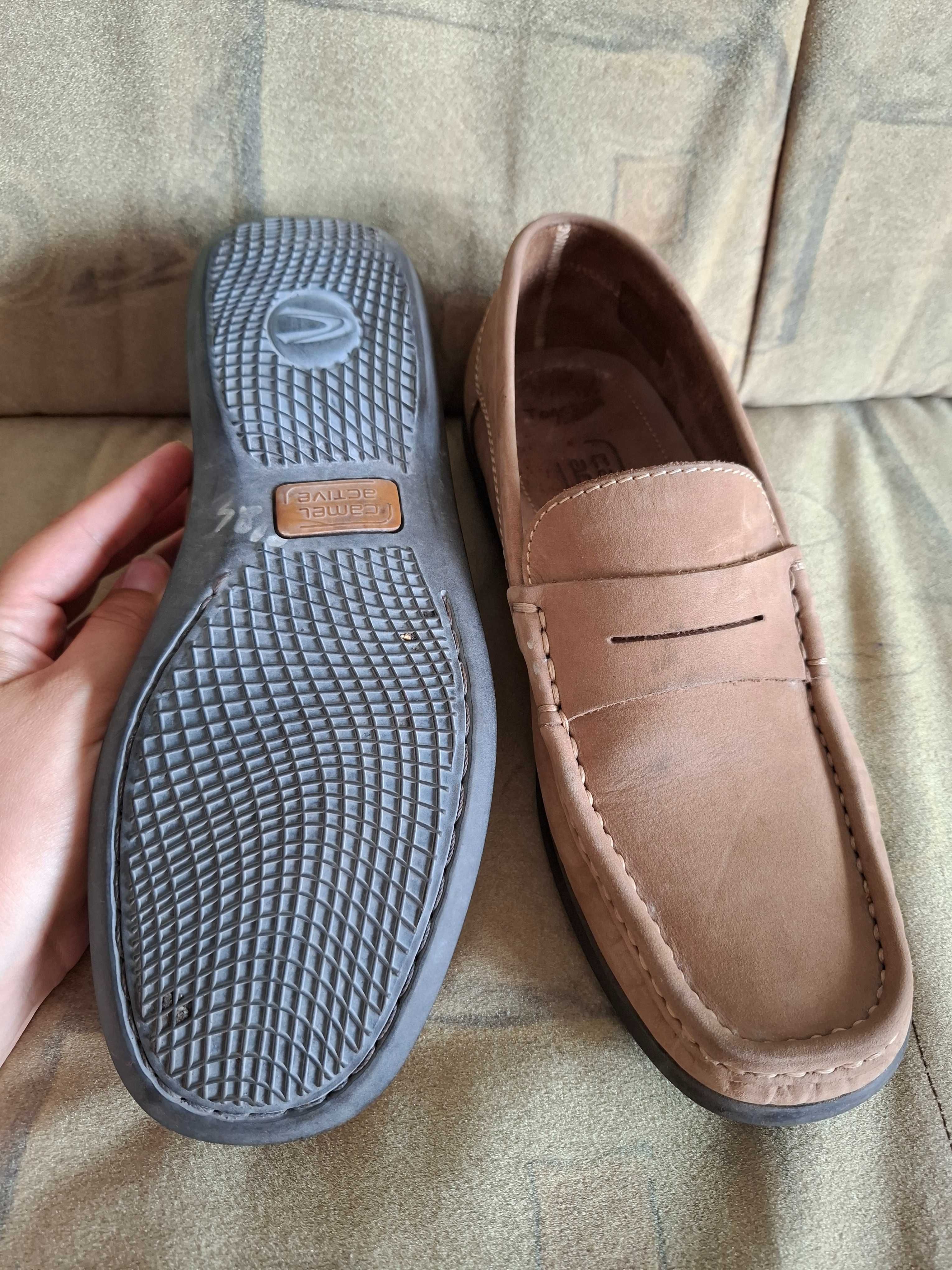 Pantofi mocasini piele