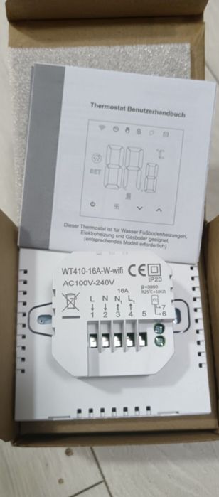 Termostat wifi MIUCD pentru încălzire electrică în pardoseală