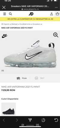 Vand Versace jeans couture , si nike vapormax