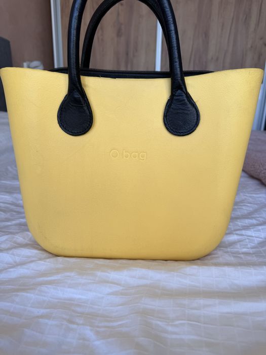 Obag оригинална жълта чанта