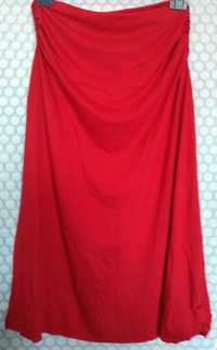 Fusta mini neagra tricot Fuste midi rosu aprins/magenta bumbac elastic