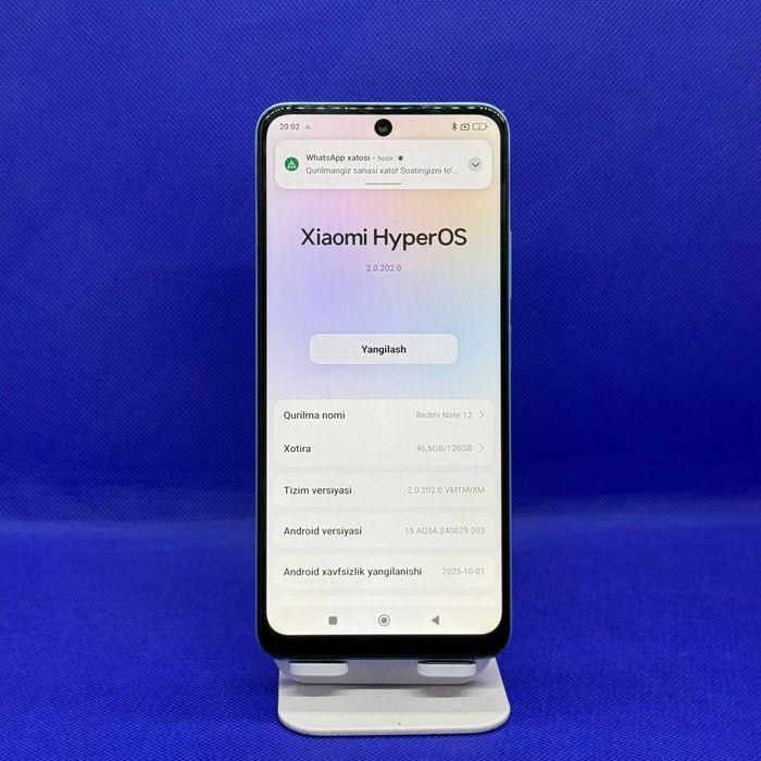 Redmi note 12 sotiladi dastavka bor