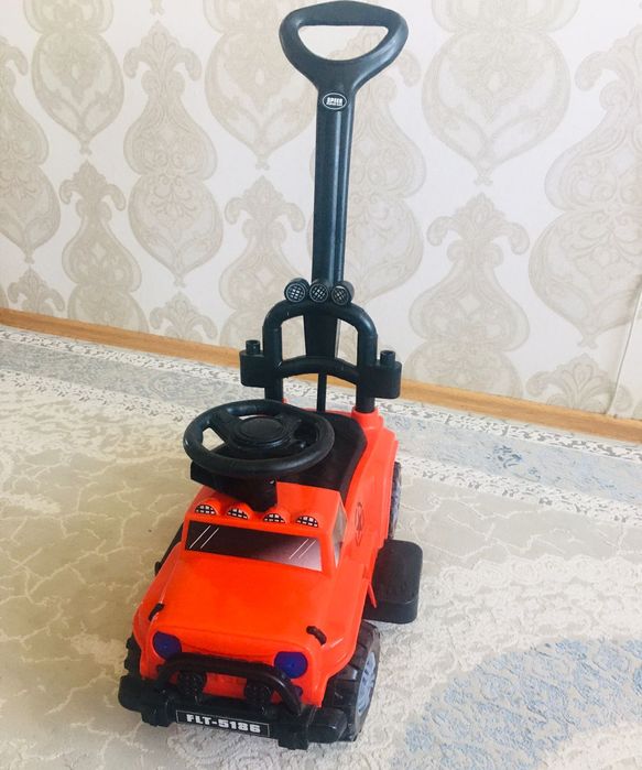 Толокар с родительской ручкой  полесье Россия все как на фото ручка по