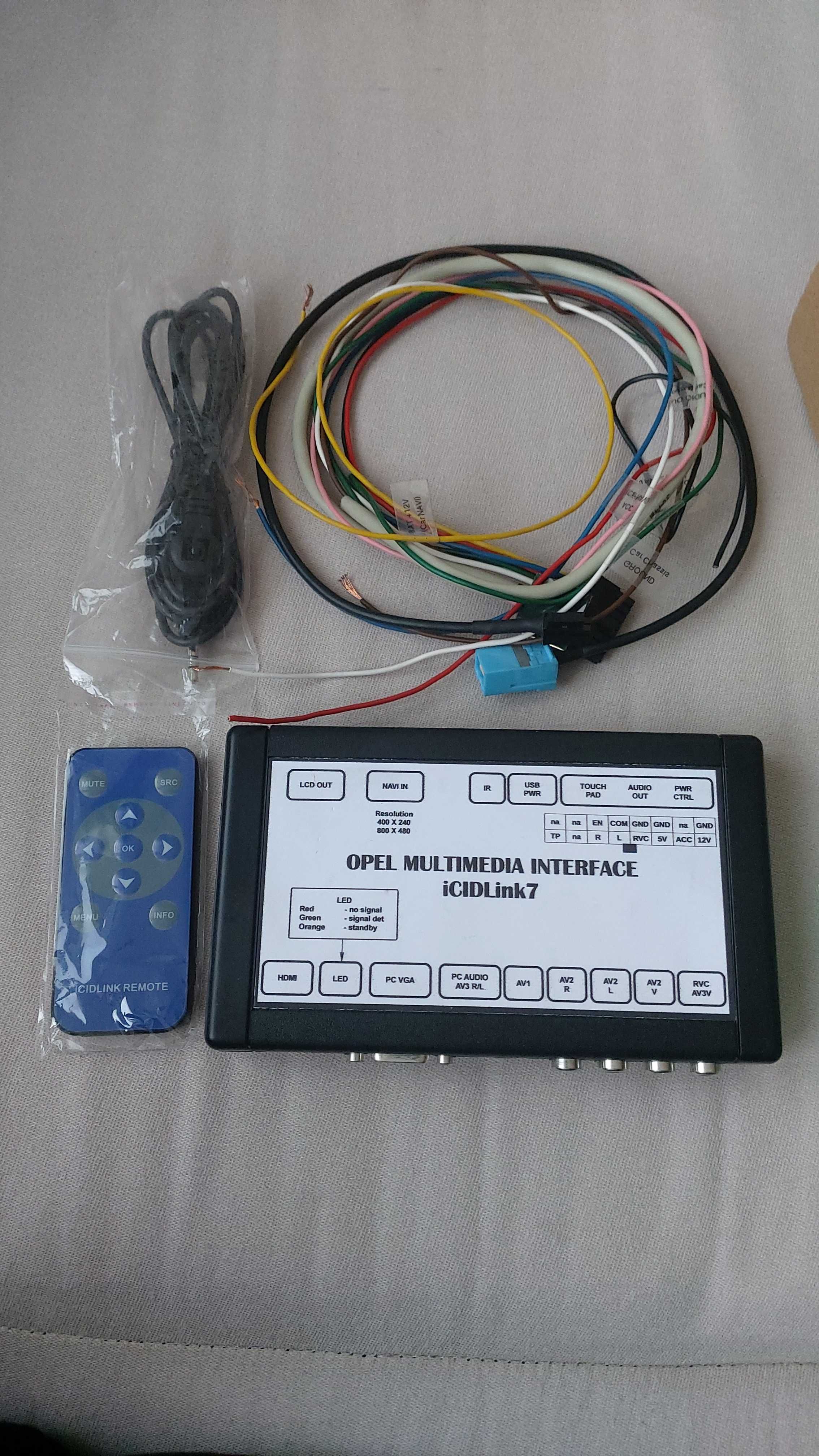 Opel Multimedia Interface iCIDLink7