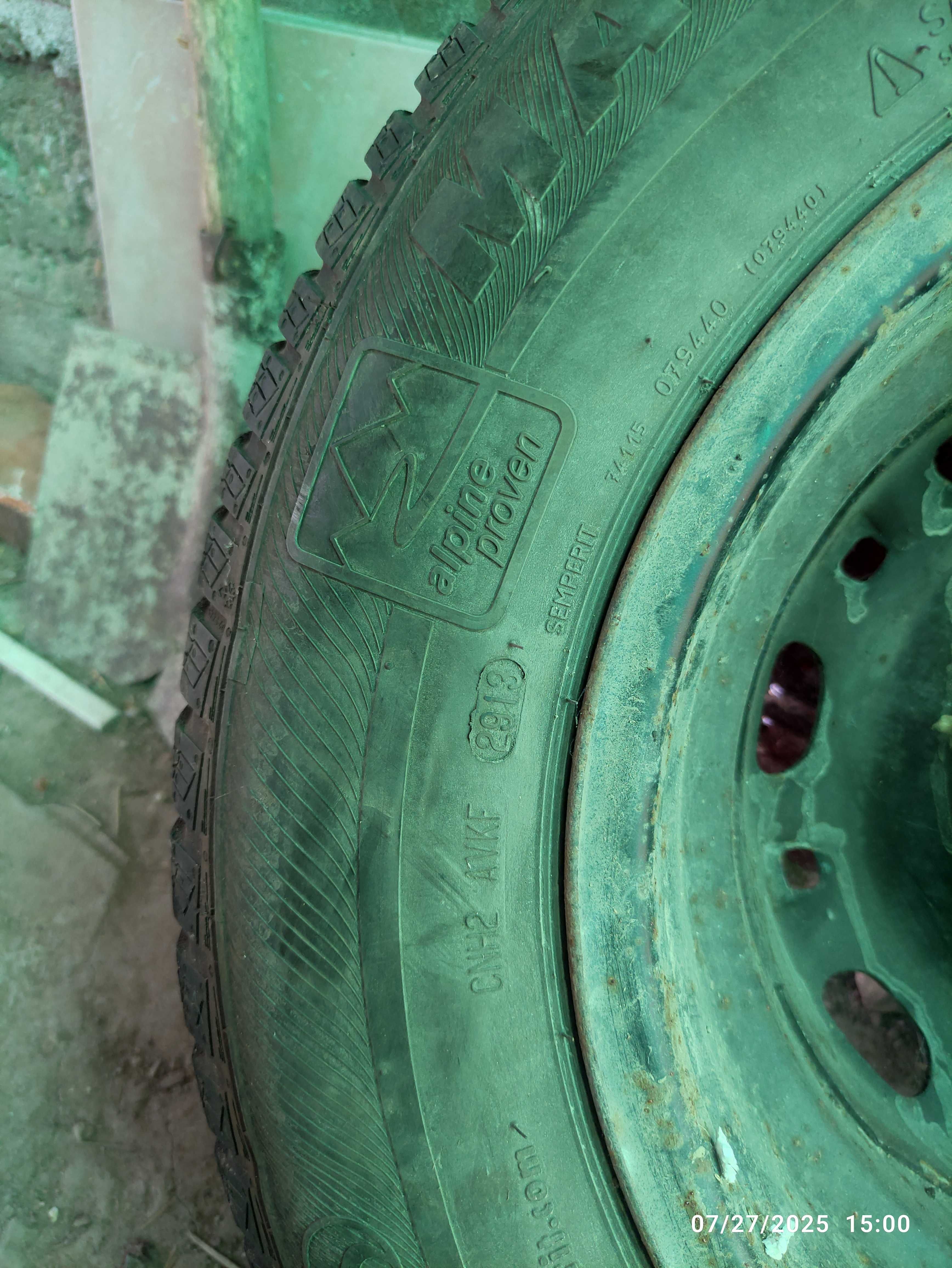 Зимни гуми с джанти 175/80/14