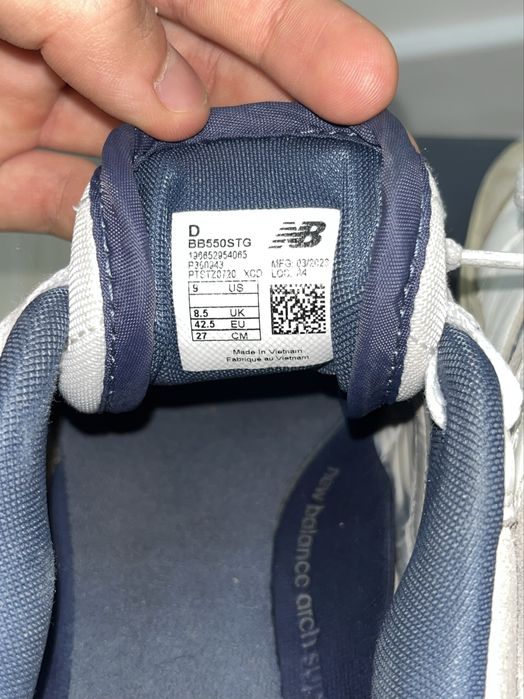 New Balance 550 albastri navy blue 42.5