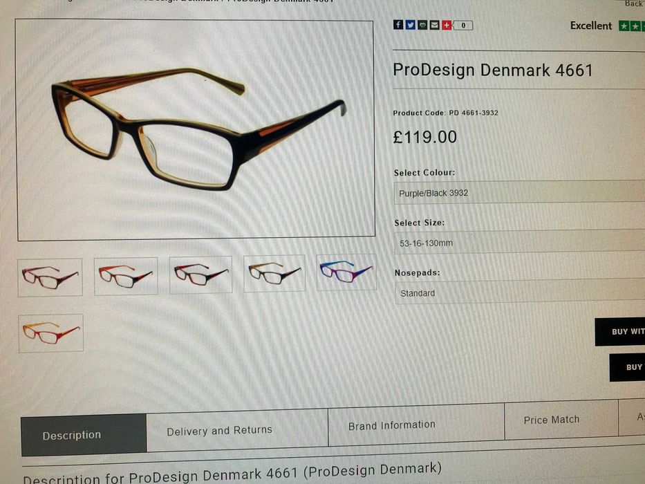 Rame ochelari de vedere ProDesign Denmark 4661 c.9634 Olive - Japonia