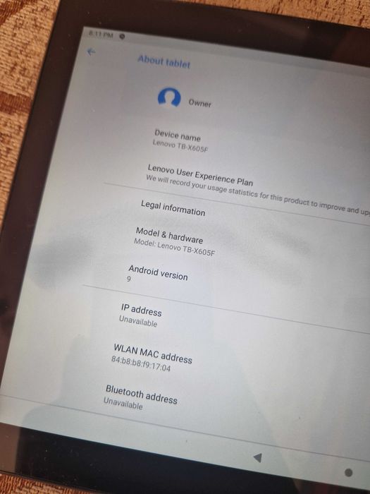 Lenovo Tab M10 TB-X605F | 10.1"