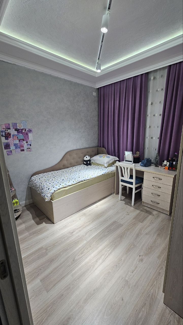 Юнусабад-14 3/3/5 78м² евроремонт, обстановка