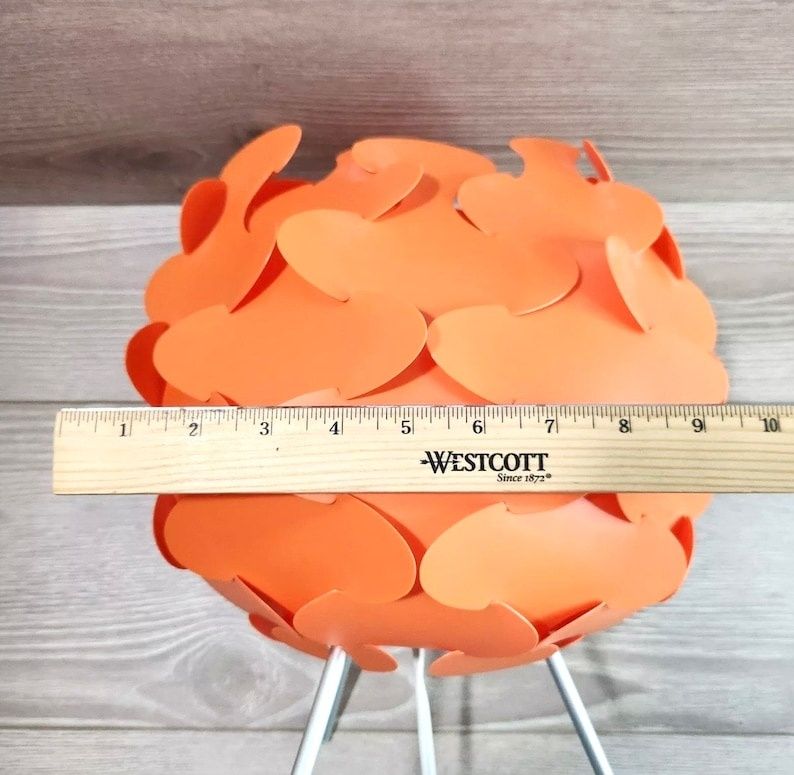 Лампа Ikea fillsta orange