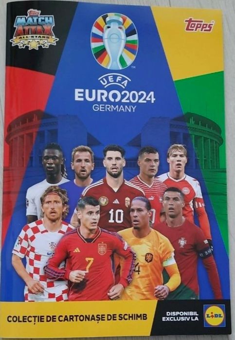Cartonașe Euro 2024 Topps Lidl