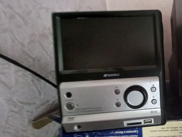 Видео плеер с экраном. 2 в 1. SANSUI, а также переносной телевизор