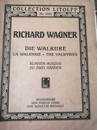 R.WAGNER-WALKUR – cu acompaniament de pian pentru 2 miini