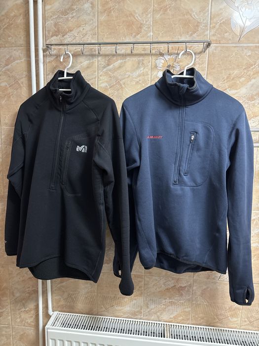Pulover Mammut si Millet mar S Polartec PowerStratch