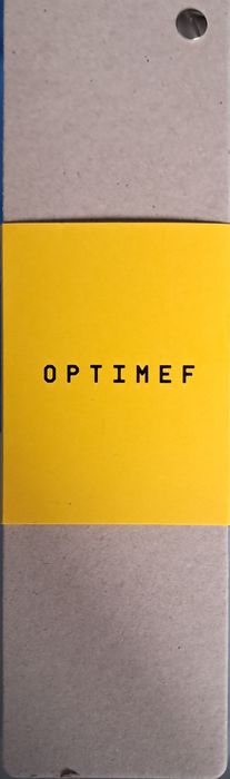 Ceas modern, galben, design unic Optimef