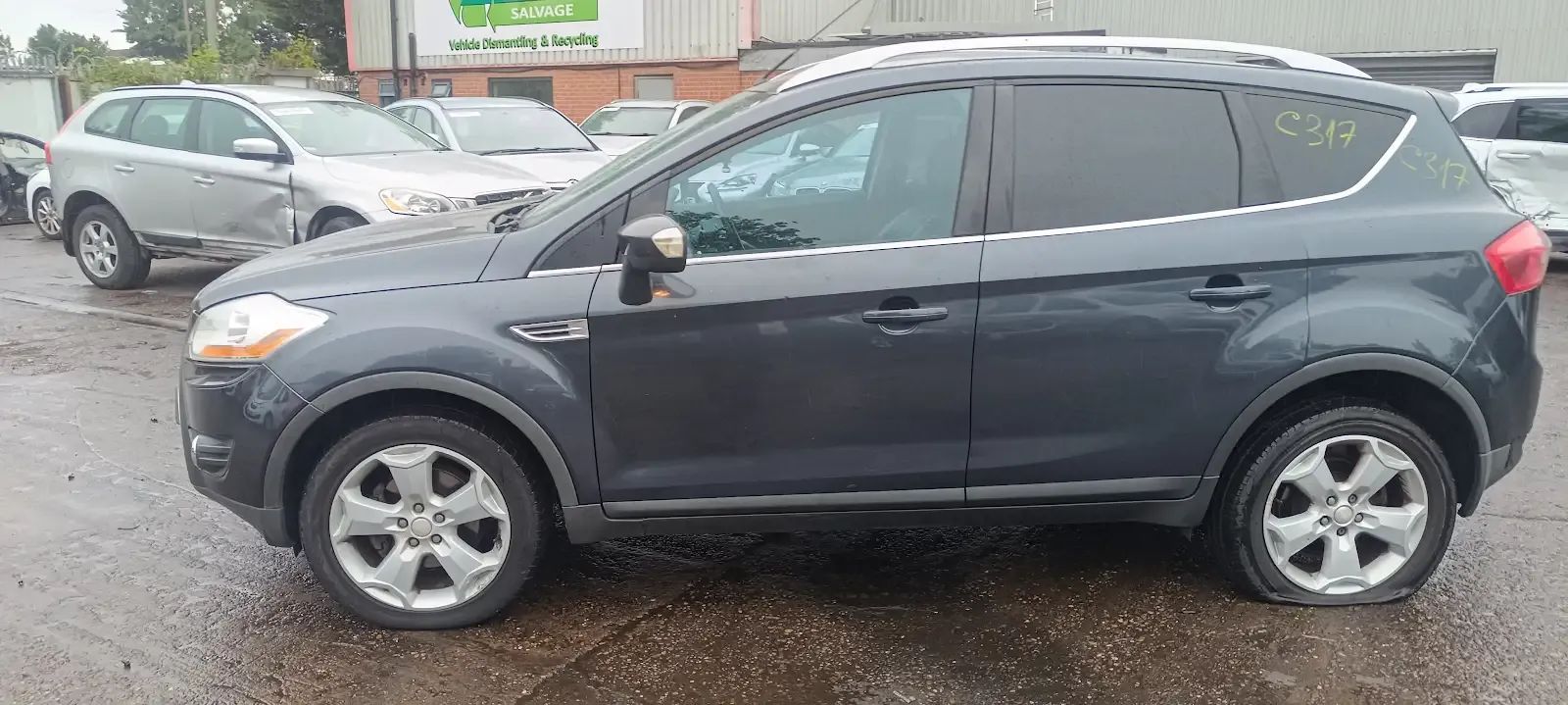 Dezmembrari / Dezmembrez Ford Kuga I 2.0 C20DD0X cutie viteze manuală 6 trepte cod culoare Sea Grey (Metallic)