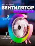 Увлажнитель воздуха,
мини-вентилятор, портативный,
настольный