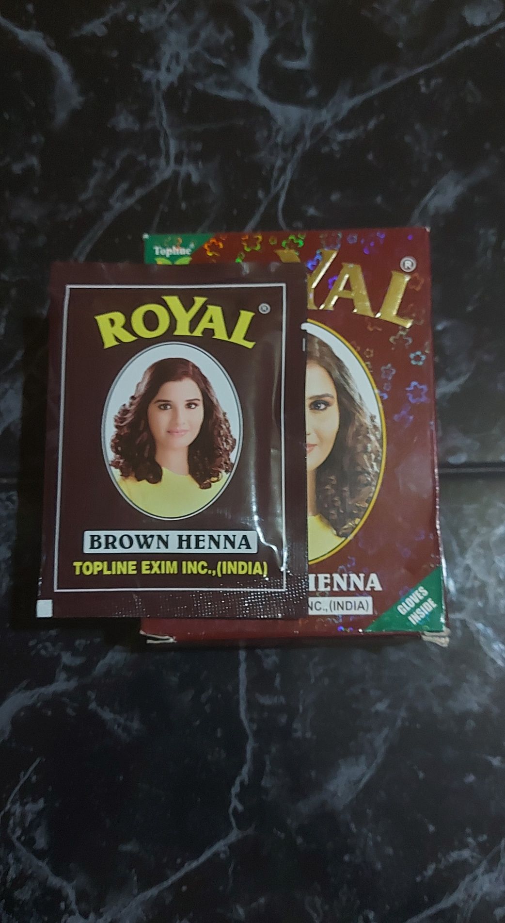 Henna vopsea de par naturala