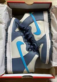 Nike dunk high blue lightning