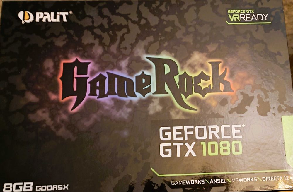 Vand GTX 1080 Palit Gamerock