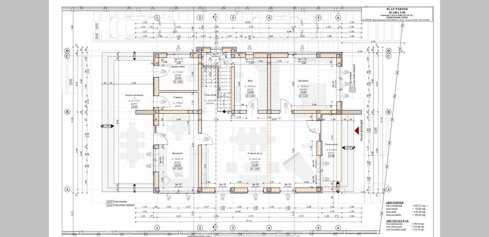 Inchiriez casa noua Oncea, Oradea pentru gradinita, firma, clinica,etc