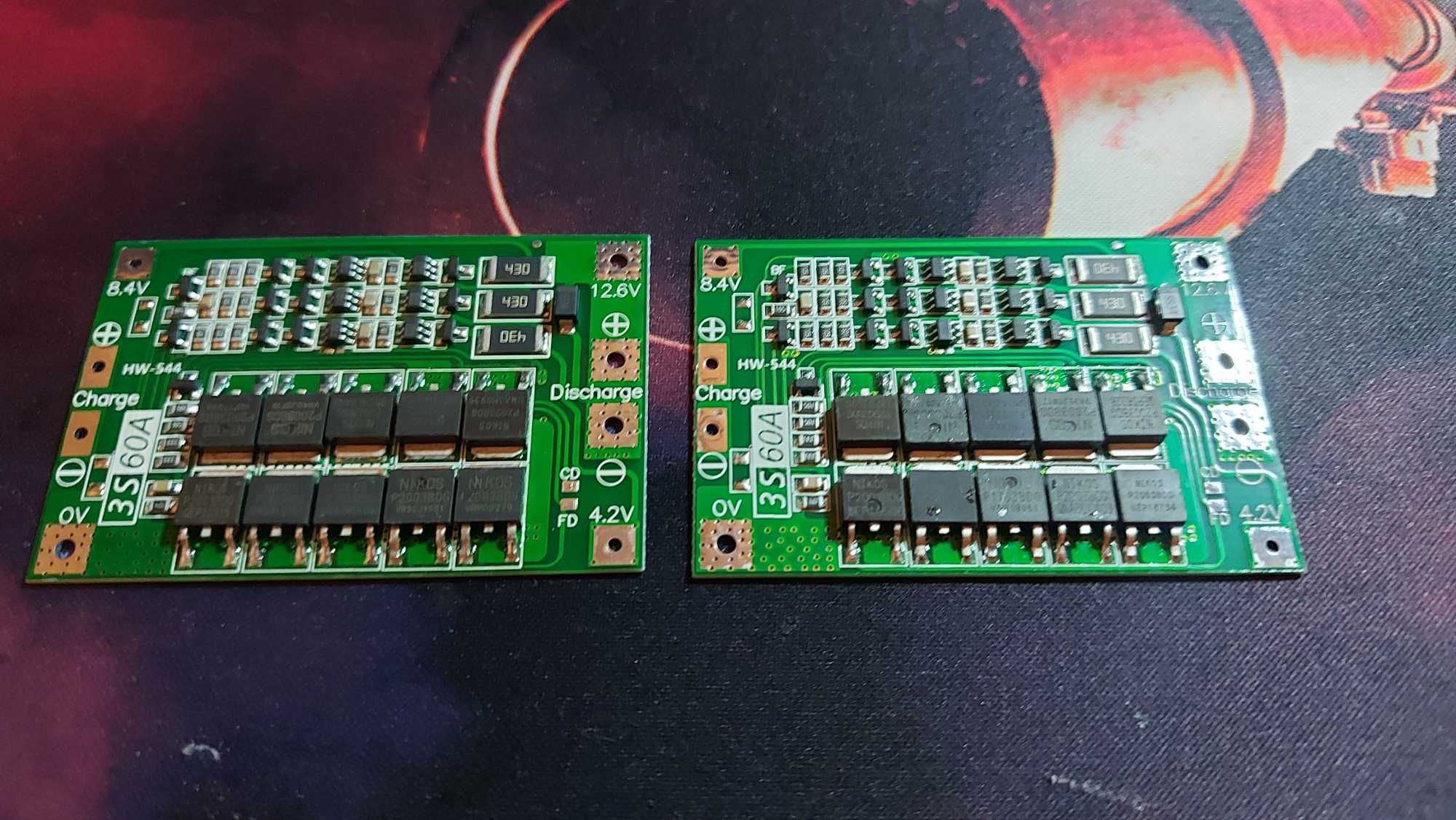 Modul incarcare bms 3s 18650 12v 60a