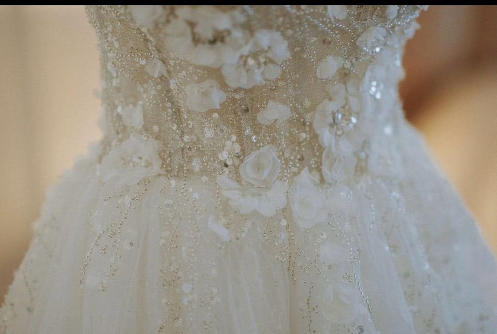 Rochie de mireasă Milla Nova – model Rosalee, mărimea 38, perfecta