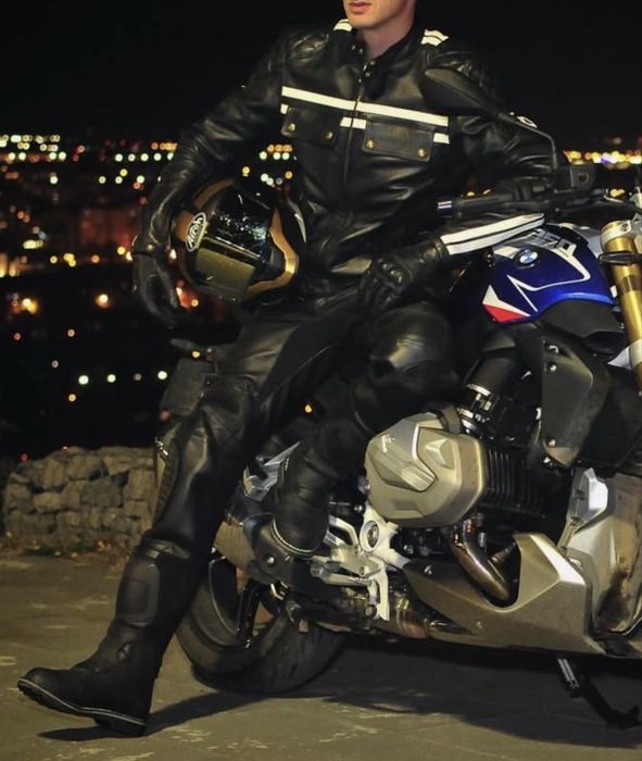 Bocanci moto BMW GS piele 42