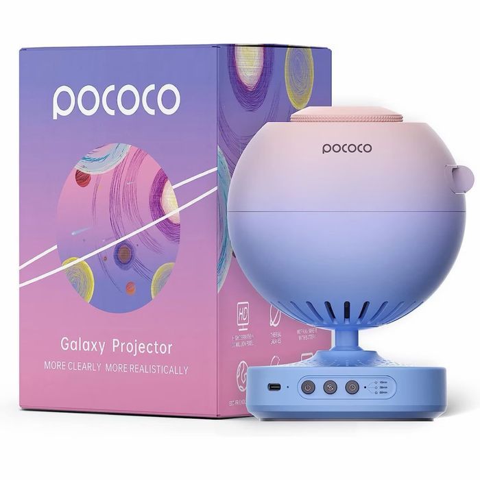 POCOCO Galaxy Projector -създава реалистичен домашен планетариум