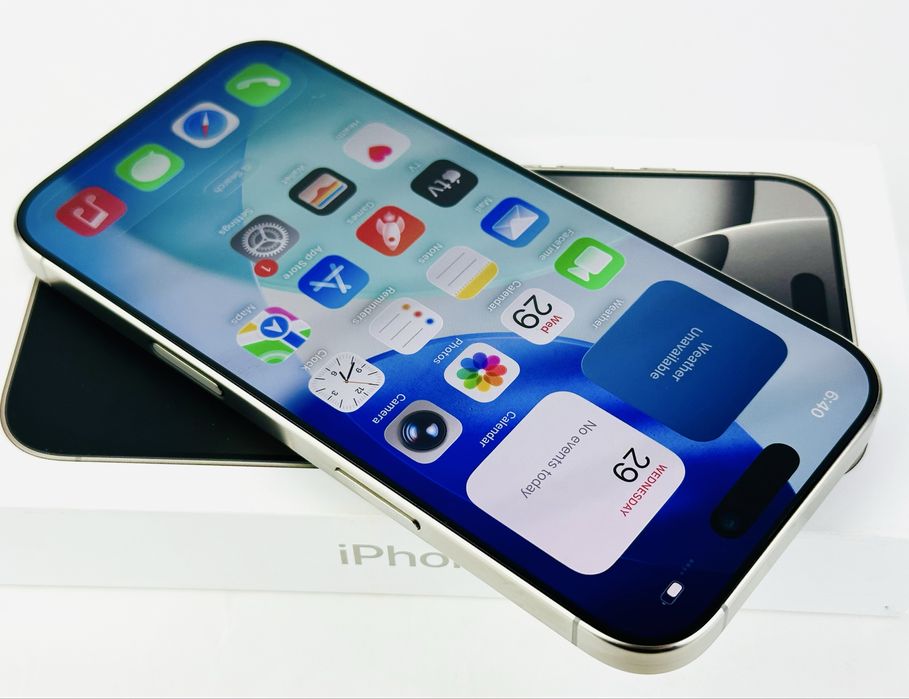 Apple iPhone 16 Pro 128GB Natural Titanium 97% Батерия! Гаранция!