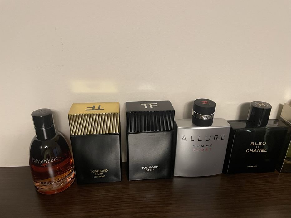 Chanel Bleu de Tom Ford Noir Allure Givenchy Dior YSL Bvlgari Man