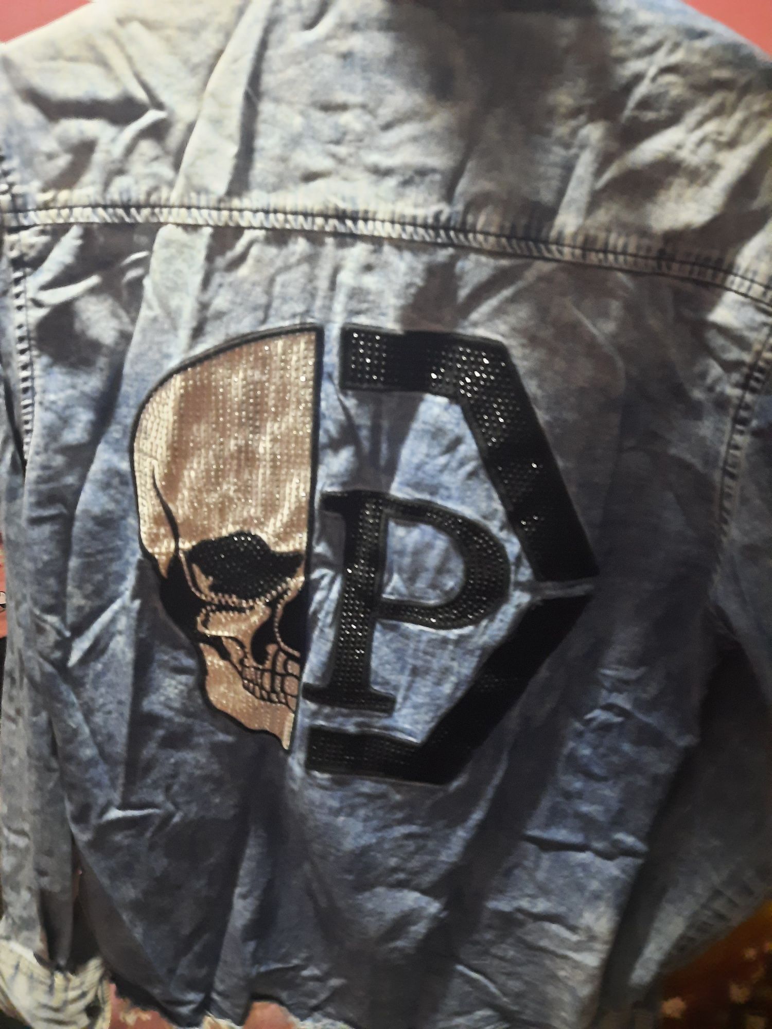 Cămașă de blugi philipp plein