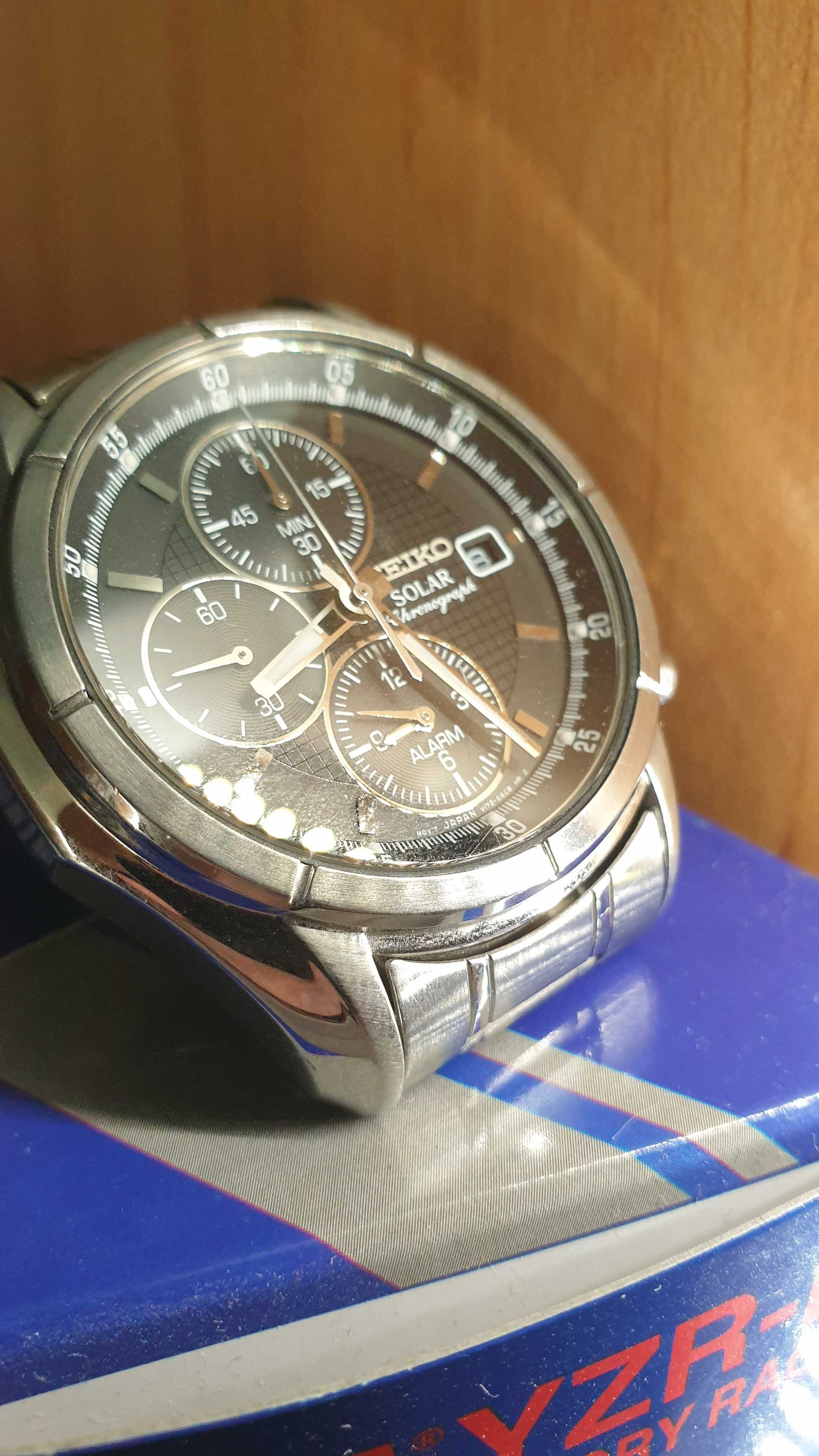 Seiko Solar Chronograph SSC005 / соларен часовник Сейко хронограф