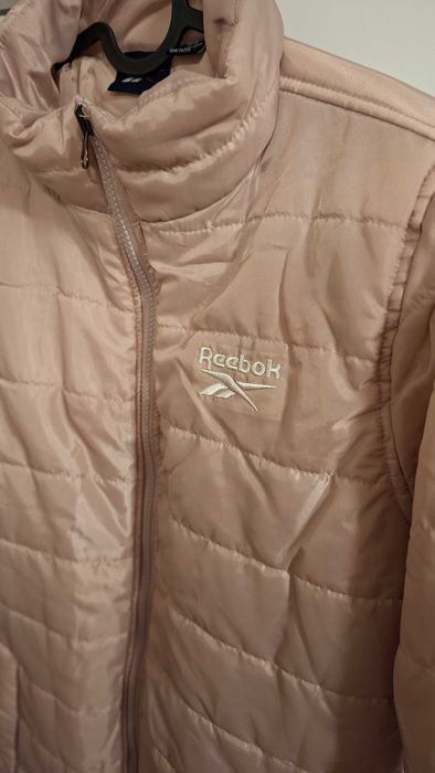 Reebok бледорозово капитонирано яке – XS / S / M / L