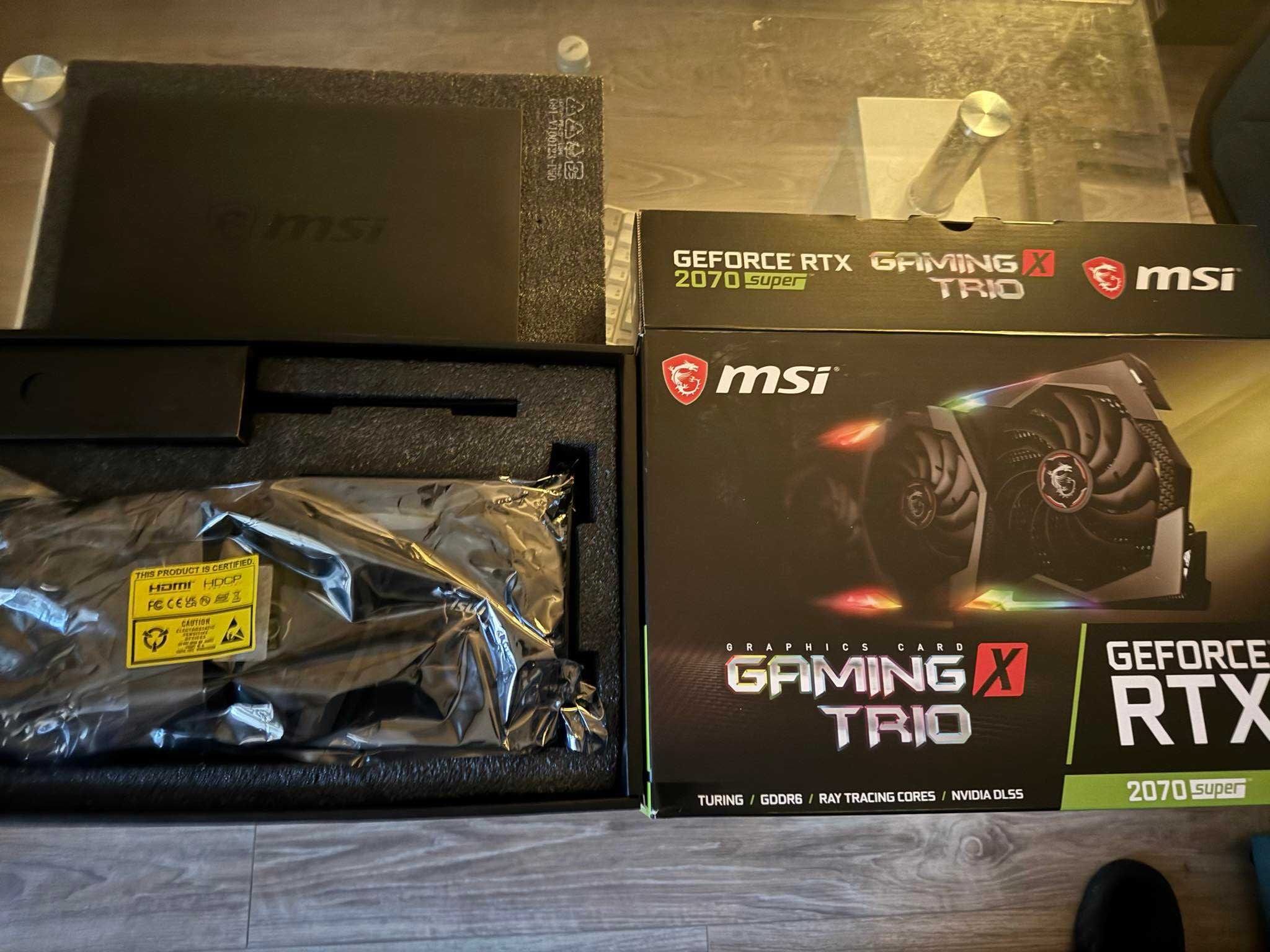 Nvidia RTX 2070 Super MSI Gaming X Trio