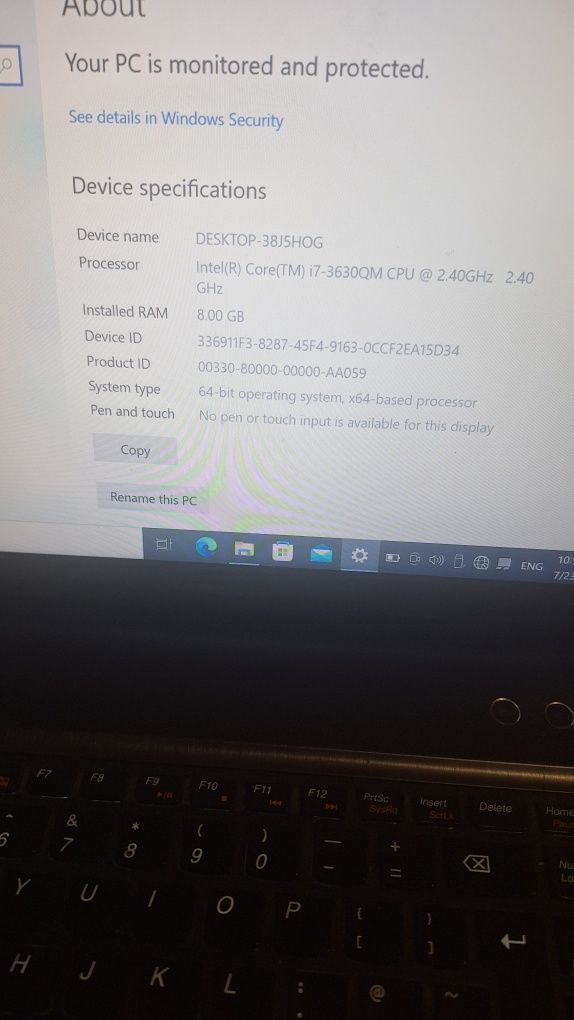 Продавам Laptop  lenovo