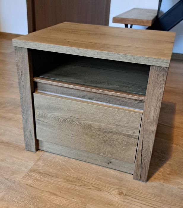 Set 2 noptiere stejar