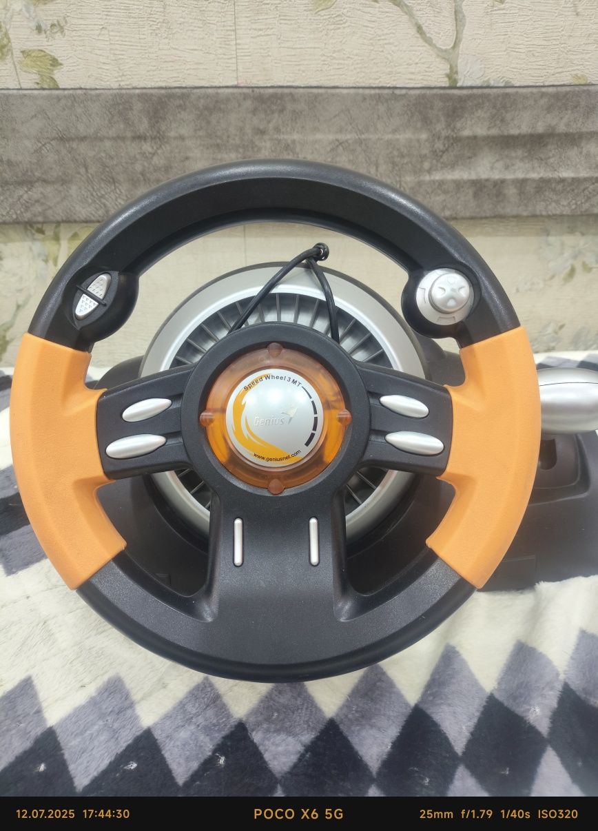 Genius speed wheel 3mt игровой руль