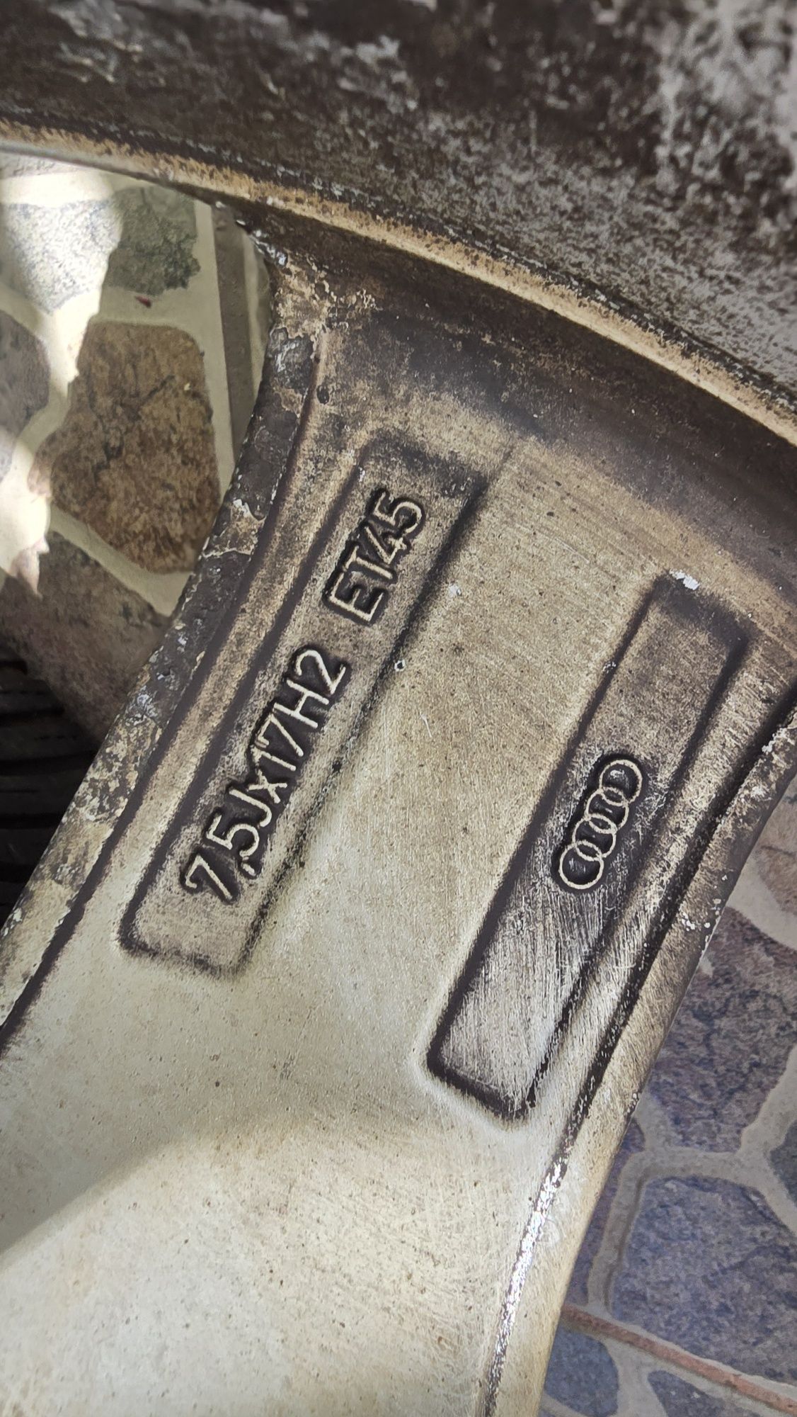 Jante aliaj 5x112 audi Anvelope 225 50 r17 roti a4 a5 b9 b8