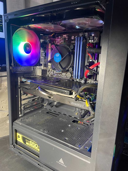 Unitate PC Gaming i7-4770 GTX 780 3GB 12GB RAM 500GB SSD + 2TB HDD RGB