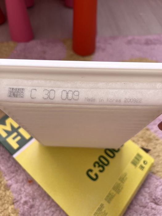 Воздушный фильтр Mann filter для тойота камри, альфард, венза