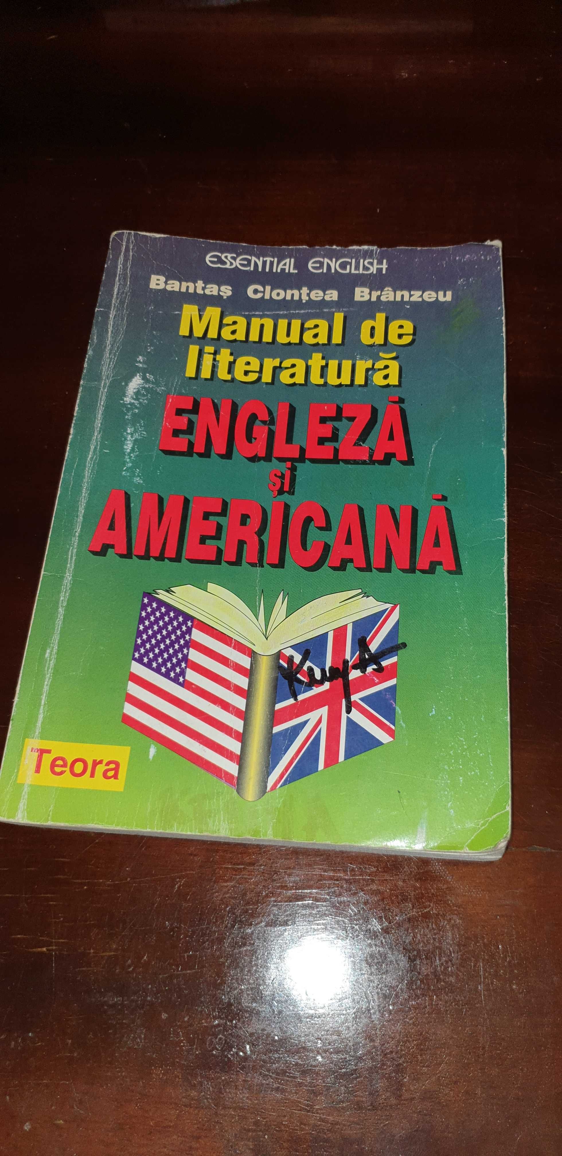 Andrei Bantas - Manual de literatura engleza si americana