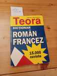 Dicționar roman francez - francez roman
