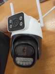 4K 8MP Външна WiFi PTZ Безжична Камера Двоен обектив ,Нощно виждане