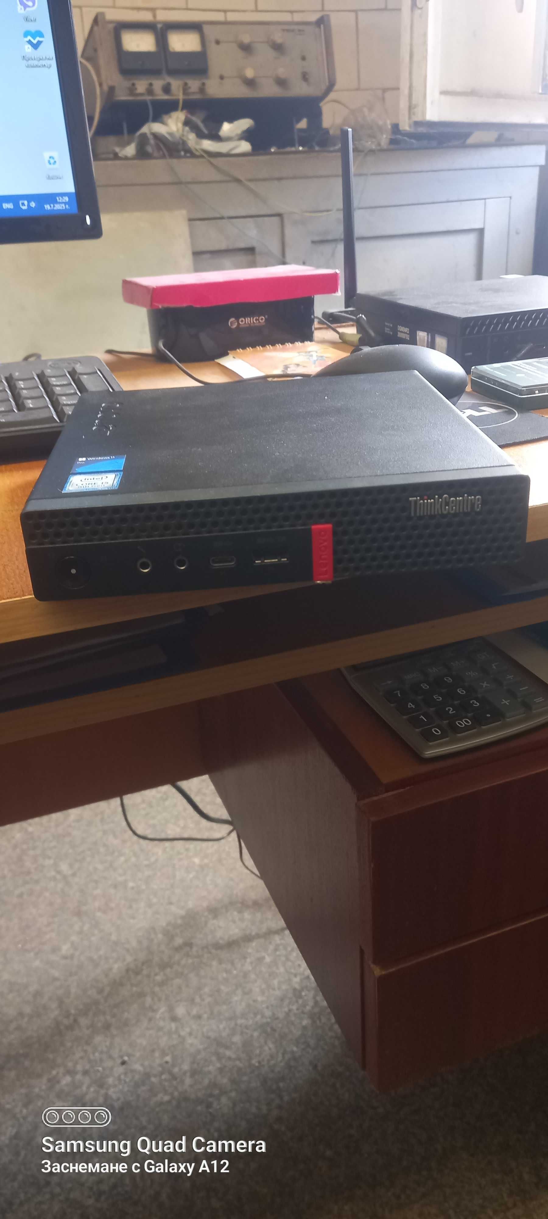 Продавам мини компютър LENOVO M720Q