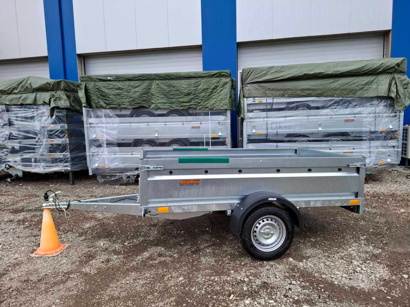 НОВО ремарке с ресьори и амортисьори Neptun N7-236 PRR