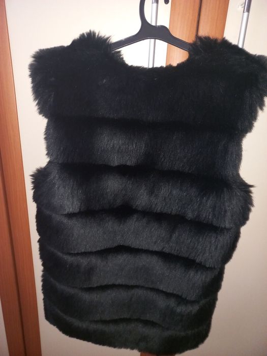 Дамски елек с косъм